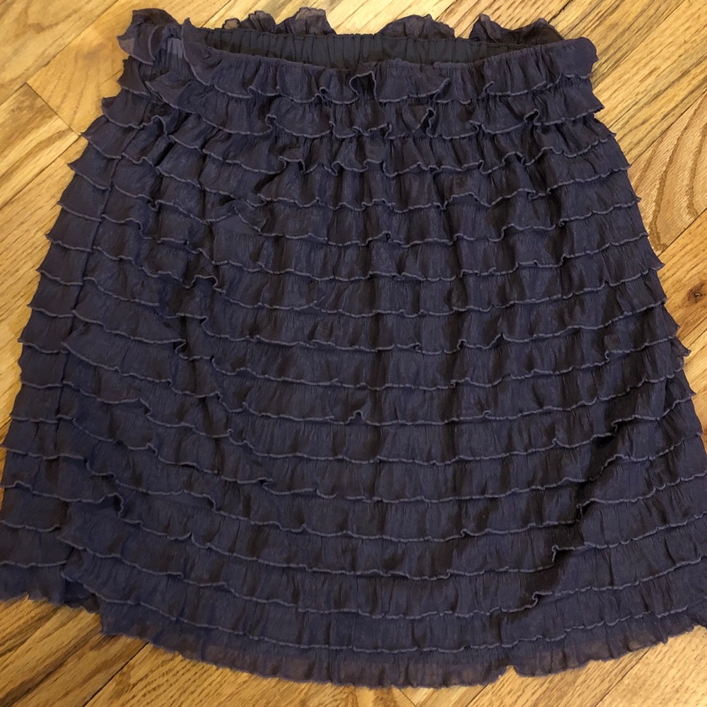 NWOT Xhilaration Ruffled Mini Skirt